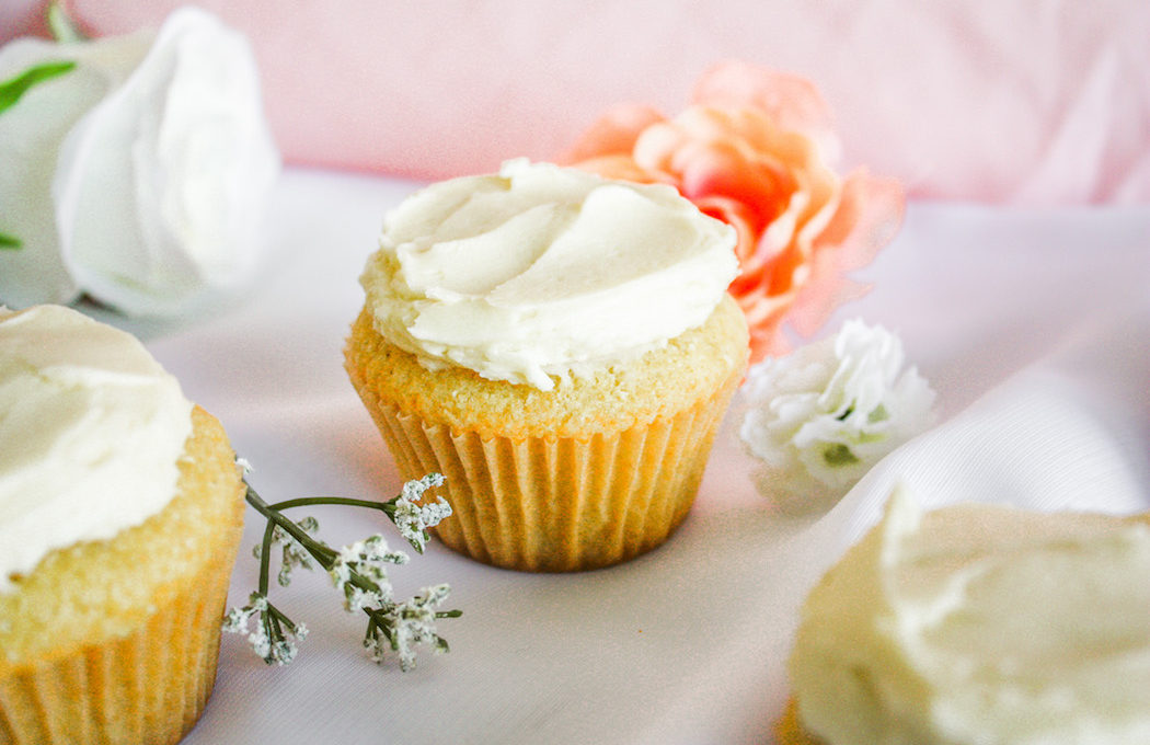 GlutenFree Vanilla Cupcakes (dairy and nut free options) Gluten Illusion