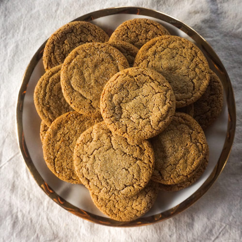Glutenfree Gingersnap Cookies (dairyfree, nutfree) Gluten Illusion